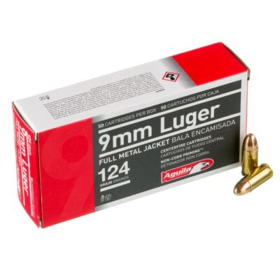 Aguila 9mm Luger FMJ 124 grs