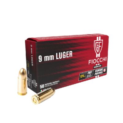 Fiocchi 9mm Luger FMJ 