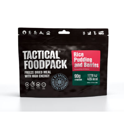 Tactical Foodpack Rice Pudding and Berries - 90g - 450kcal
