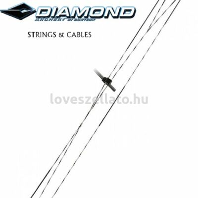 Diamond by Bowtech gyári ideg és kábel szett -  Edge SB1 - sárga/ezüst
