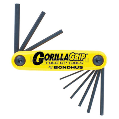 Bondhus Gorilla Grip colos imbuszkulcs-készlet (extra nagy) - 3/16"-3/8"