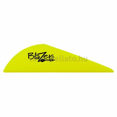 Bohning Blazer Vanes 2" gumi toll - neonsárga
