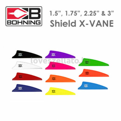Bohning X-Shield 3" gumi toll - fekete
